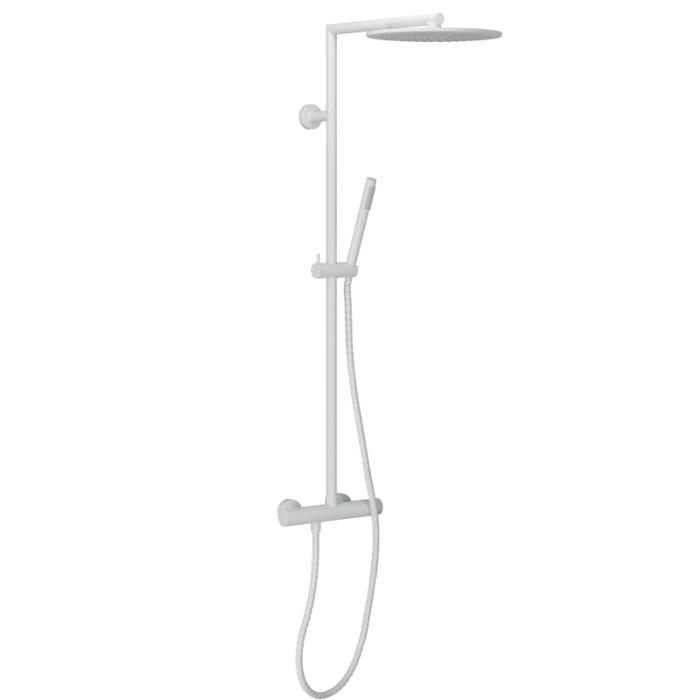  Macro Design Asti Takduschblandare 150-160 c/c, Vit - Badhuset.se