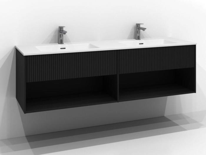  Svedbergs Epos Kommod Öppen 160x45 för heltäckande tvättställ - Badhuset.se