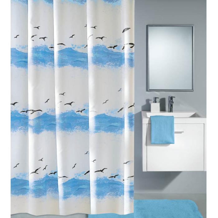  Kleine Wolke Seaside Duschdraperi, textil - Badhuset.se