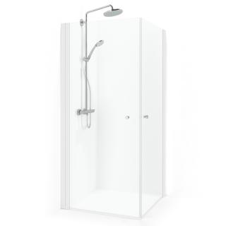  Macro Design Spirit Rak DHSI Hörndusch låg med Knopphandtag - Badhuset.se