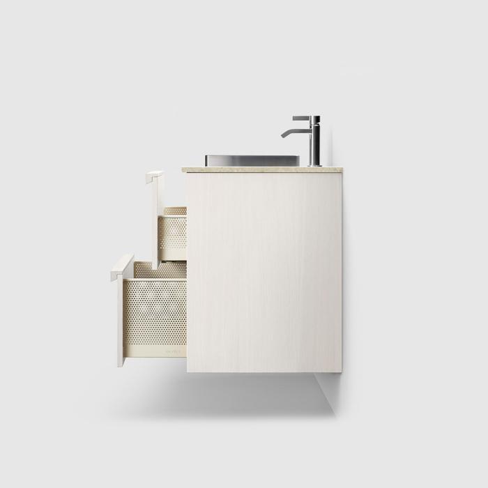  Haven H2 100 Kommod med bänkskiva och nedsänkt tvättställ - Badhuset.se