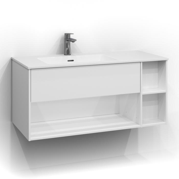  Svedbergs Epos Kommod Öppen 100x45 för heltäckande tvättställ - Badhuset.se