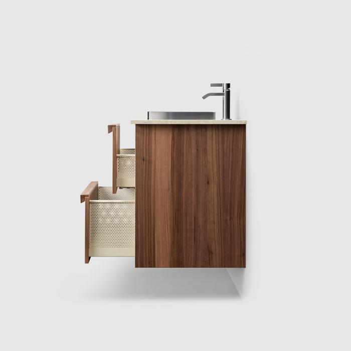  Haven H2 100 Kommod med bänkskiva och nedsänkt tvättställ - Badhuset.se