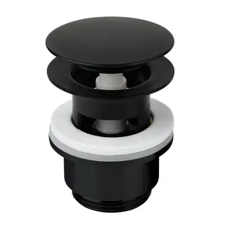  Damixa Pop Up bottenventil, Mattsvart - Badhuset.se