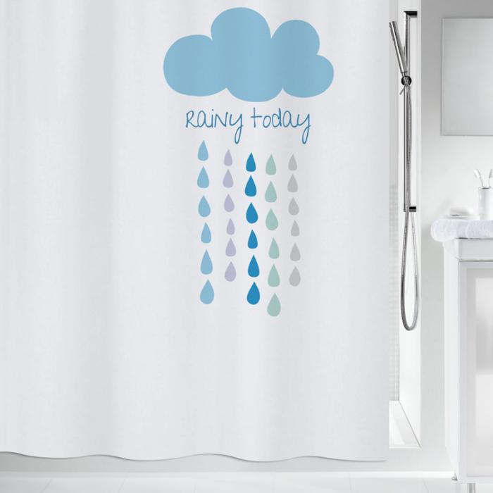  Spirella Cloud Duschdraperi, textil - Badhuset.se