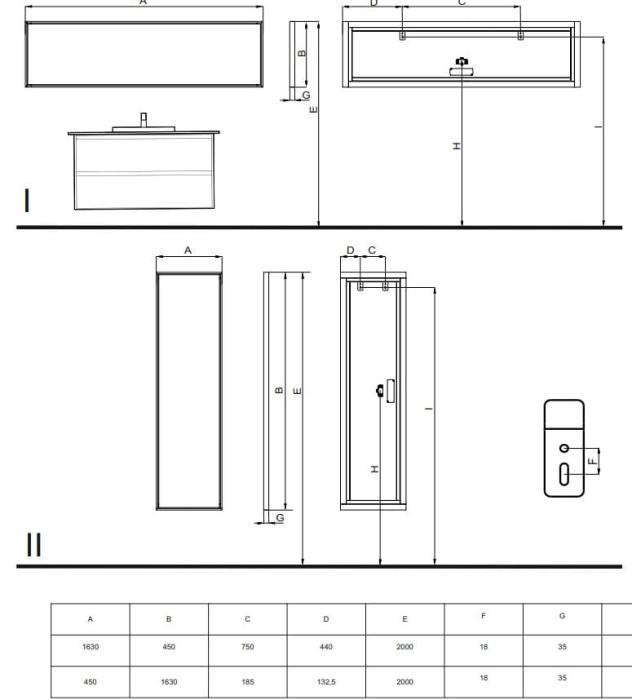  Haven M7 Spegel med belysning - Badhuset.se