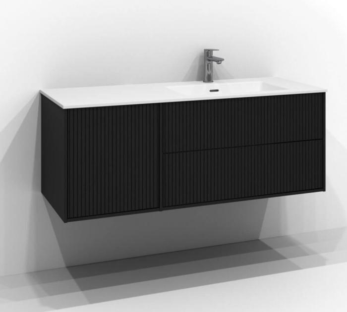  Svedbergs Epos Kommod Dold/Dold 120x45 för heltäckande tvättställ - Badhuset.se