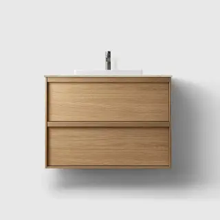  Haven H2 80 Kommod med b&auml;nkskiva och neds&auml;nkt tv&auml;ttst&auml;ll - Badhuset.se