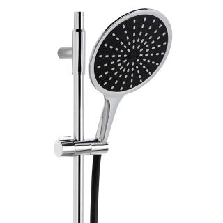  Hafa Design Black Duschset, Krom - Badhuset.se