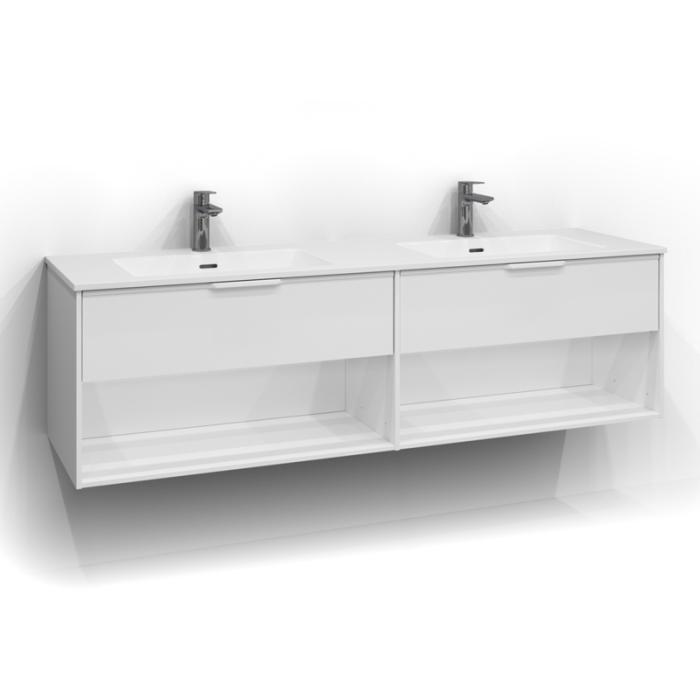  Svedbergs Epos Kommod Öppen 160x45 för heltäckande tvättställ - Badhuset.se