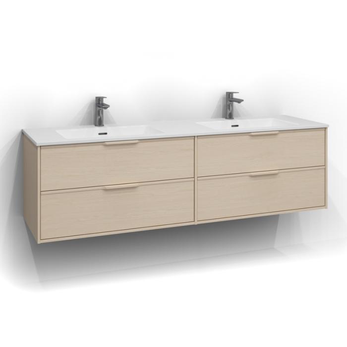  Svedbergs Epos Kommod 160x45 för heltäckande tvättställ - Badhuset.se