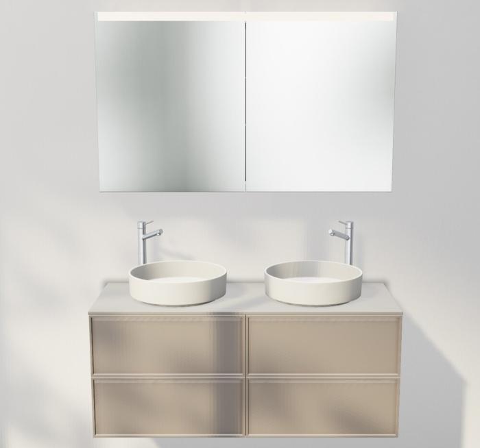  INR Core Sense Dubbelkommod (bänkskiva) - Badhuset.se