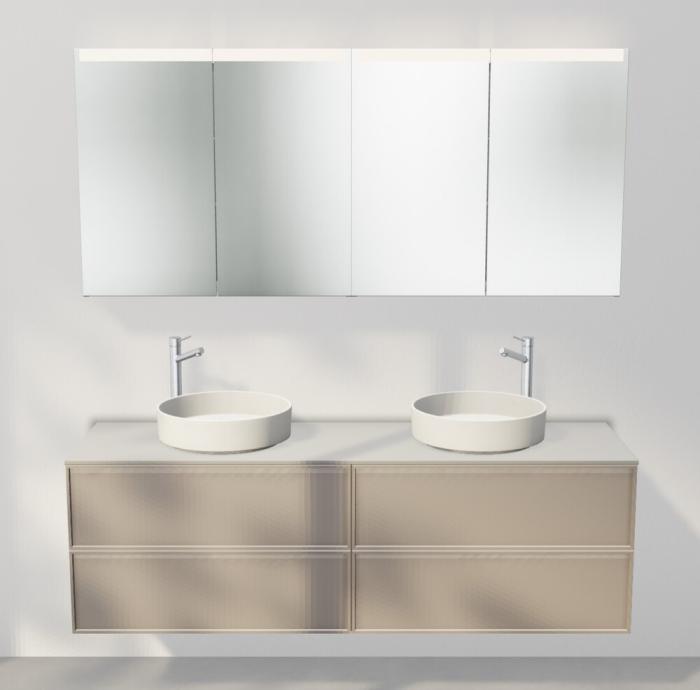  INR Core Sense Dubbelkommod (bänkskiva) - Badhuset.se