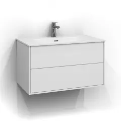  Svedbergs Epos Kommod 80x45 för heltäckande tvättställ - Badhuset.se