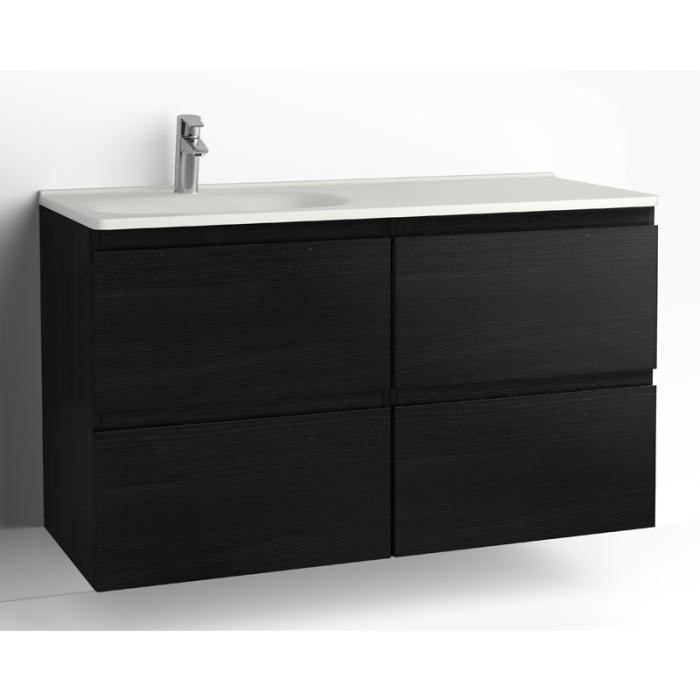  Vedum Flow Kommod 1200 Vänster/Höger 4 lådor - Badhuset.se