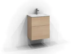 Svedbergs Poem Smal Kommod för porslin tvättställ - Badhuset.se