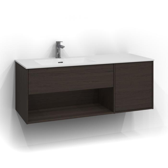  Svedbergs Epos Kommod Öppen/Dold 120x45 för heltäckande tvättställ - Badhuset.se