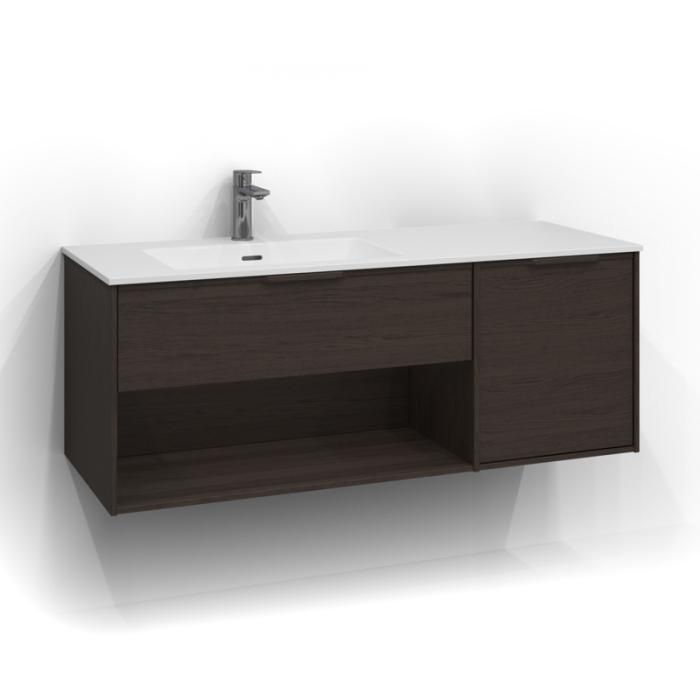  Svedbergs Epos Kommod Öppen/Dold 120x45 för heltäckande tvättställ - Badhuset.se