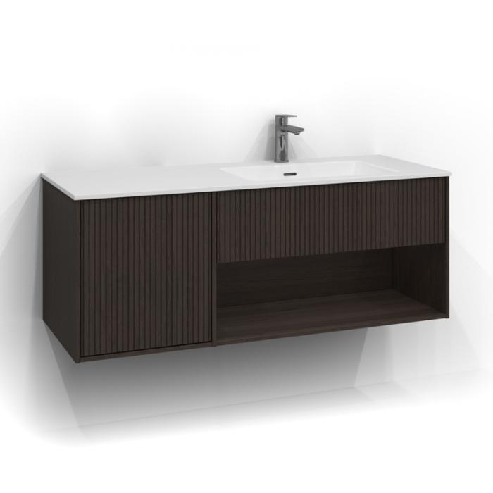 Svedbergs Epos Kommod Öppen/Dold 120x45 för heltäckande tvättställ - Badhuset.se