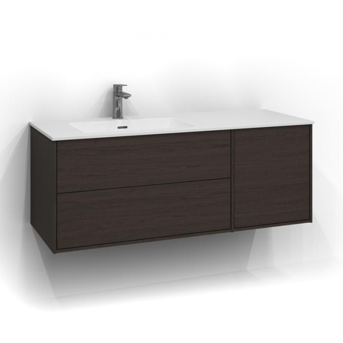  Svedbergs Epos Kommod Dold/Dold 120x45 för heltäckande tvättställ - Badhuset.se