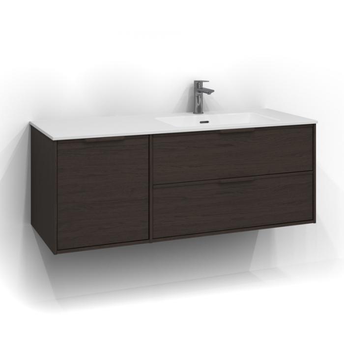  Svedbergs Epos Kommod Dold/Dold 120x45 för heltäckande tvättställ - Badhuset.se