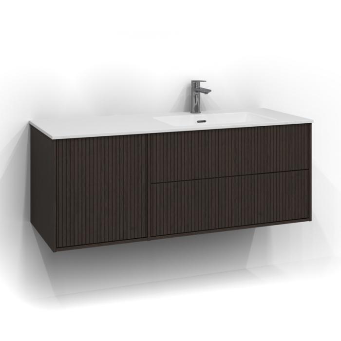  Svedbergs Epos Kommod Dold/Dold 120x45 för heltäckande tvättställ - Badhuset.se