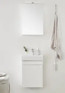  Hafa GO 450 tvättställsskåp med tvättställ - Badhuset.se