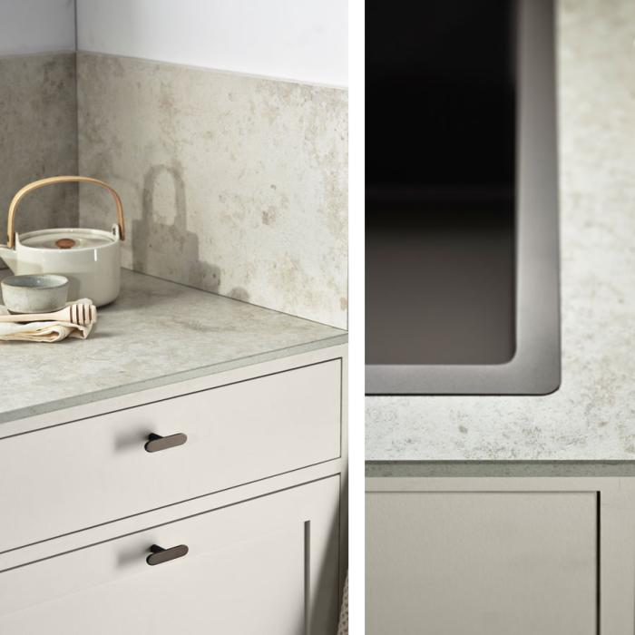  Bricmate Jura White Honed Bänkskiva - Badhuset.se