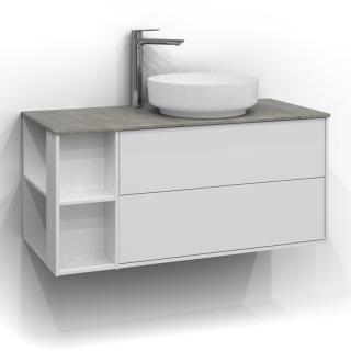  Svedbergs Epos Kommod 100x45 f&ouml;r ovanp&aring;liggande tv&auml;ttst&auml;ll - Badhuset.se