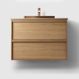  Haven H2 Kommod 80 med stenskiva och nedsänkt tvättställ - Badhuset.se