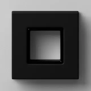  INR Grepp SQUARE, Mattsvart - Badhuset.se