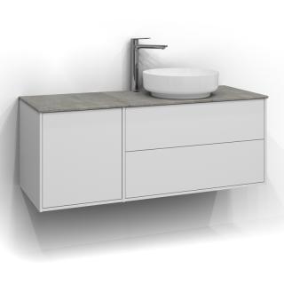  Svedbergs Epos Kommod Dold/Dold 120x45 f&ouml;r ovanp&aring;liggande tv&auml;ttst&auml;ll - Badhuset.se