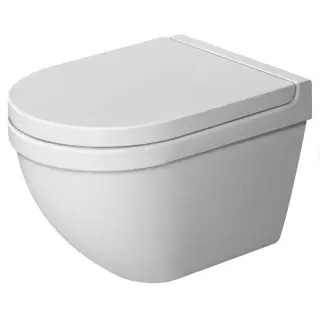  Duravit Starck 3 Compact Vägghängd Toalettstol - Badhuset.se