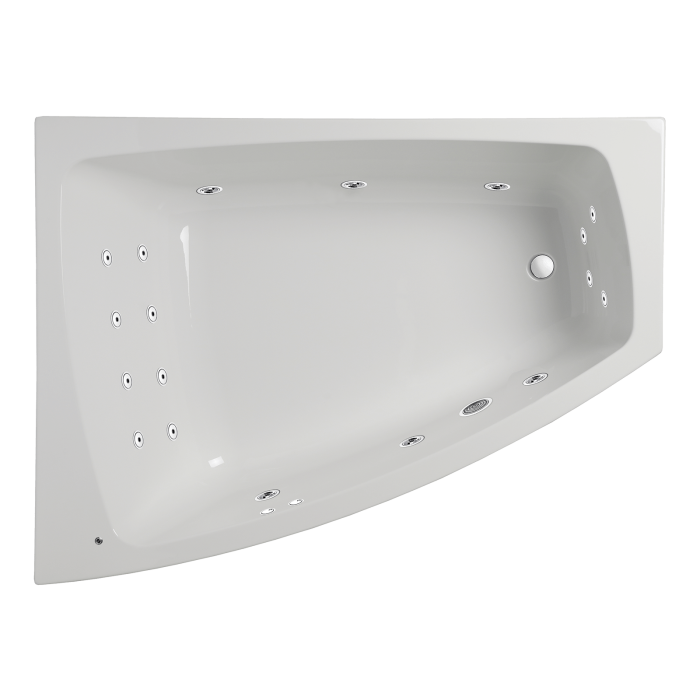  Nordhem Kungshamn Badkar med massagesystem - Badhuset.se