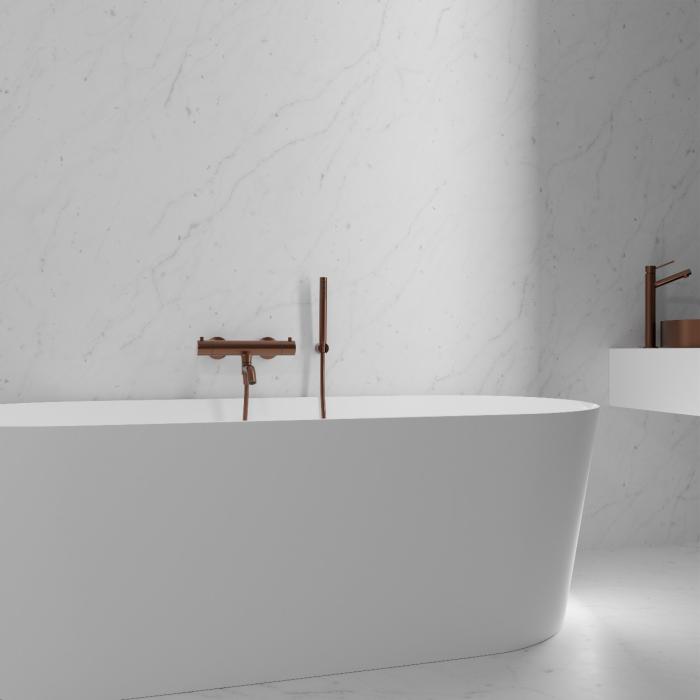  Scandtap Badkarsblandare Steel Pleasure 4 - Badhuset.se