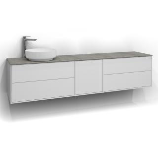  Svedbergs Epos Kommod Dold/Dold 200x45 f&ouml;r ett ovanp&aring;liggande tv&auml;ttst&auml;ll - Badhuset.se