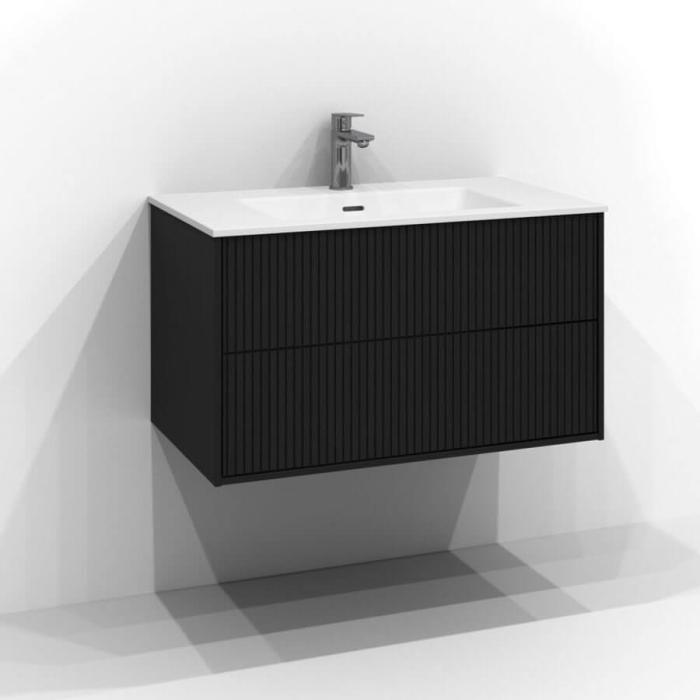  Svedbergs Epos Kommod 80x45 för heltäckande tvättställ - Badhuset.se