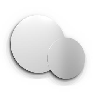  Svedbergs Valje Rund Dubbel Spegel - Badhuset.se