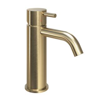  Svedbergs Skule Slät Tvättställsblandare, Borstad mässing - Badhuset.se