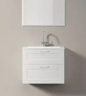  INR Viskan Classic 60 Kommod i vit - Badhuset.se