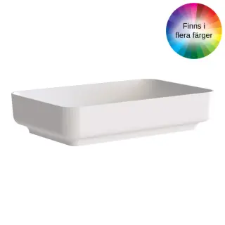  Svedbergs Fross Rektangulär Solid Surface Tvättställ - Badhuset.se