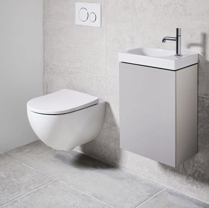  Geberit Acanto vägghängd WC med TurboFlush - Badhuset.se