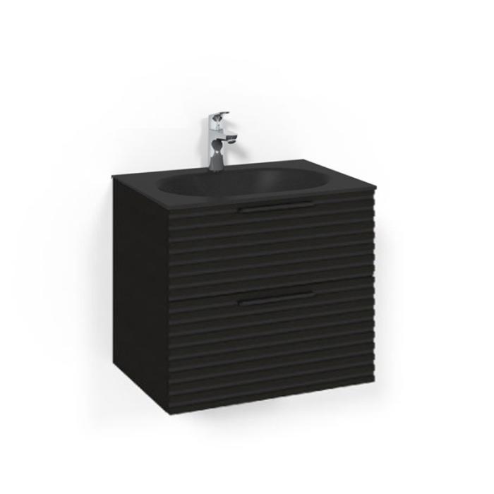 Macro Design Crown Stripe Kommod 60x45 med heltäckande tvättställ - Badhuset.se