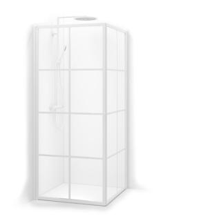  Macro Design Empire Hörndusch med vit spröjs - Badhuset.se