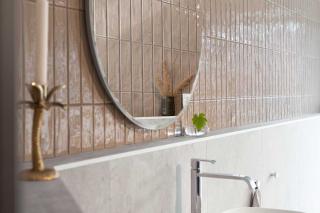  Golvabia Lilly Latte Kakel Blank - Badhuset.se