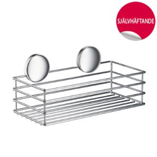  Beslagsboden Duschkorg rak, självhäftande - Badhuset.se