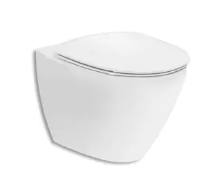  If&ouml; Spira Art 6245 Rimfree V&auml;ggh&auml;ngd Toalettstol - Badhuset.se