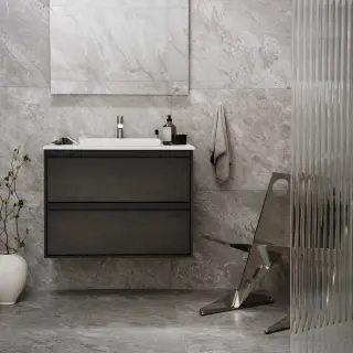  Toniton H2 Deep Grey Kommod - Badhuset.se