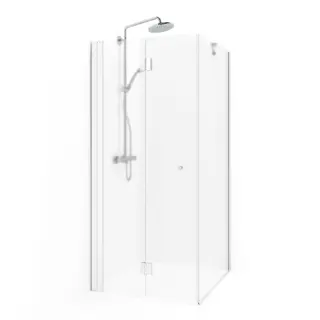  Macro Design Spirit Swing Vikhörndusch fast vägg/dörr med Knopphandtag - Badhuset.se