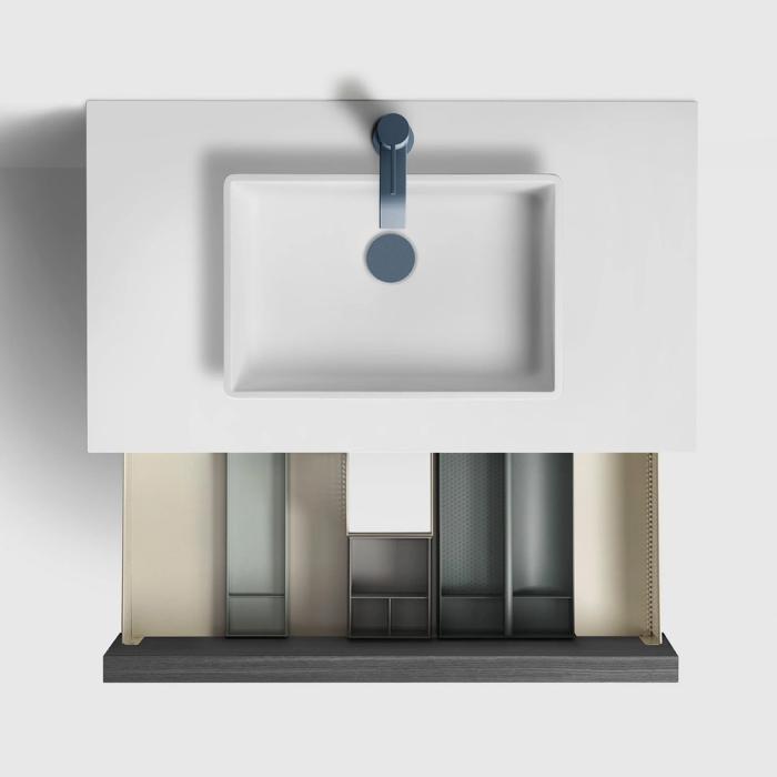  Toniton H2 Deep Grey Kommod - Badhuset.se